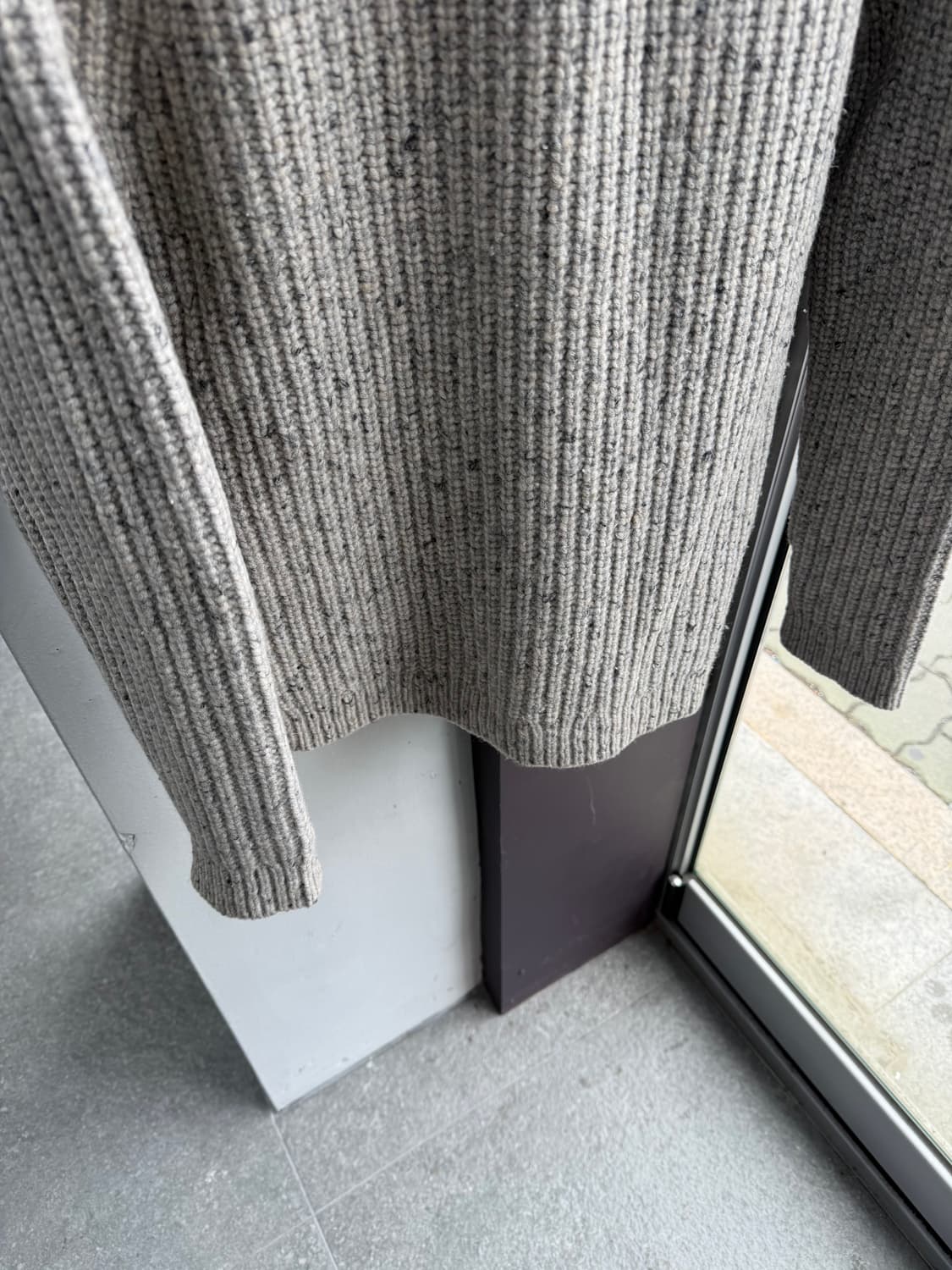 L/ 띠어리 캐시미어 블렌딩 헤비 니트 상품이미지4