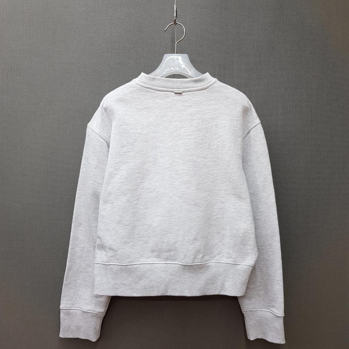 한섬 시스템 2022 그래픽 자수 레터링 크롭 맨투맨 F사이즈 상품이미지5