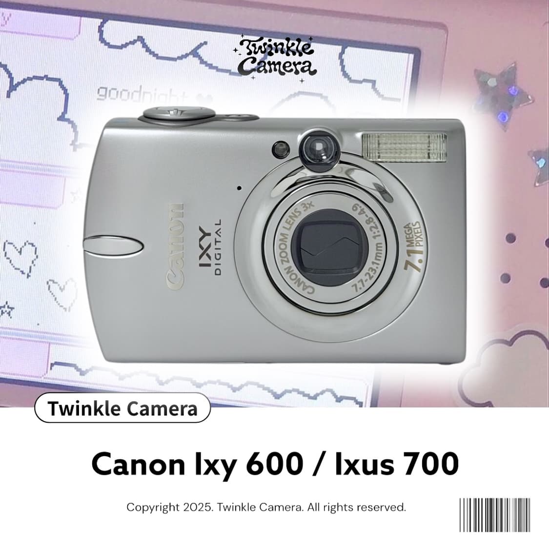 (원희/채영✨) Canon ixy 캐논 익시 600 (익서스 700) 상품이미지1