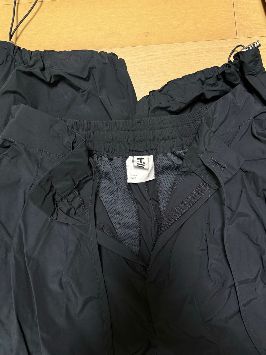 하이파이펑크 (001)Vision Pants_Charcoal 나일론팬츠 상품이미지5