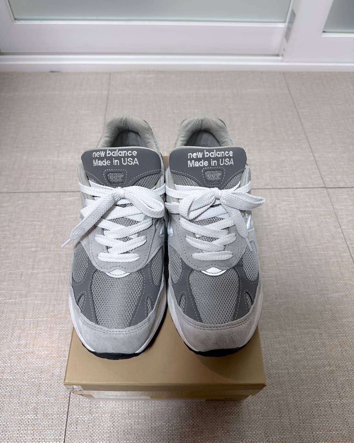 뉴발란스 993 그레이 270 B 스탠다드 상품이미지2