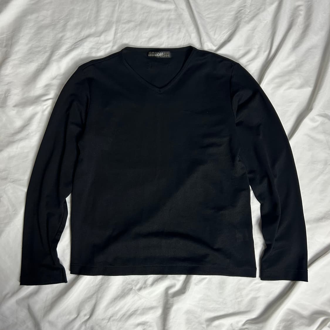 [Jean Paul Gaultier] 장폴고티에 미니멀 브이넥 롱슬리브 상품이미지2