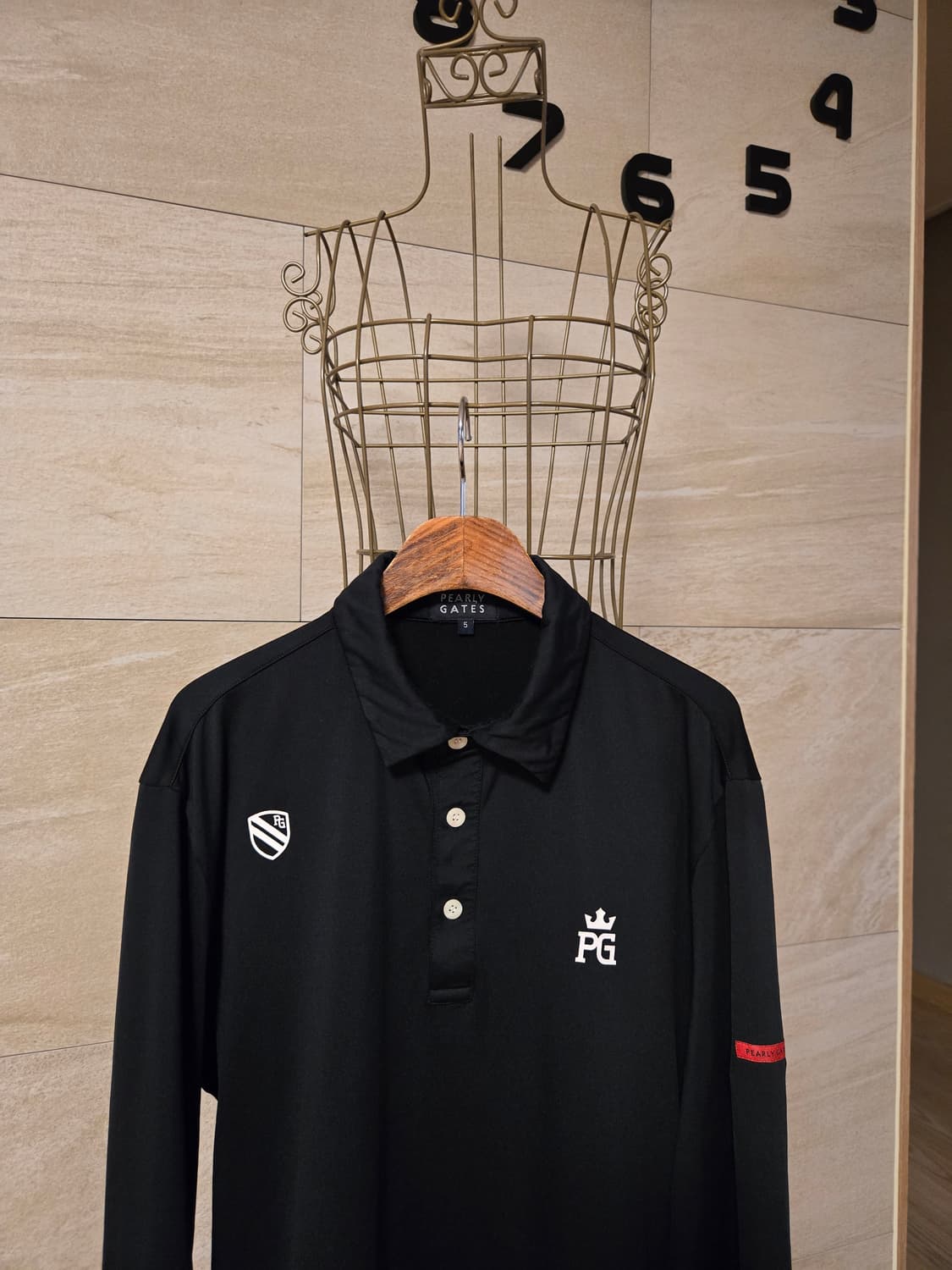 [5] 파리게이츠 남성 골프 기모 긴팔티 상품이미지2