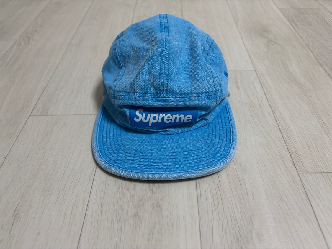 슈프림 워시드 캔버스 캠프 캡 ss17 상품이미지1