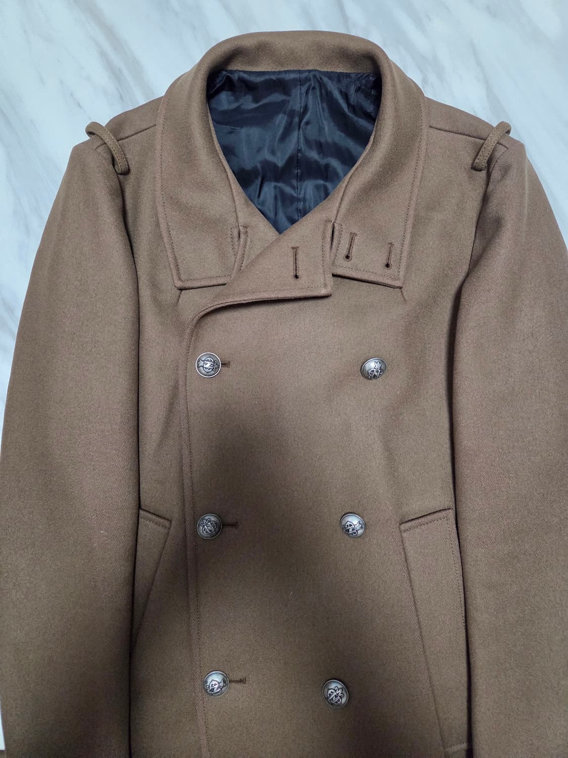 솔리드옴므 우영미 더블 브레스트 코트 상품이미지3