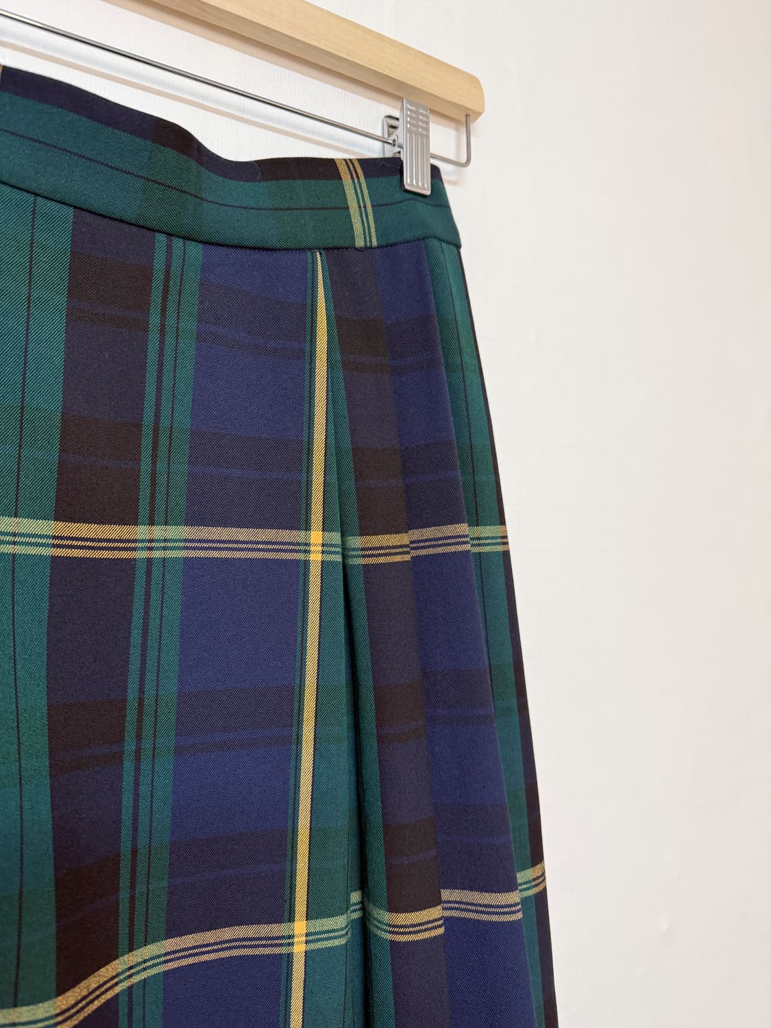 coen 체크 플리츠 스커트 상품이미지2