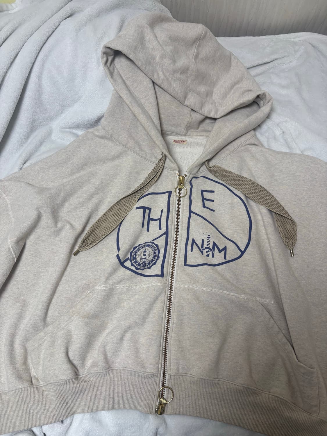 캐피탈 후드집업 키나리 상품이미지3