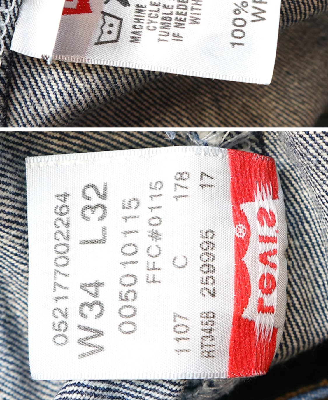 멕시코 메이드 07s levis 리바이스 501 데님  32 상품이미지10