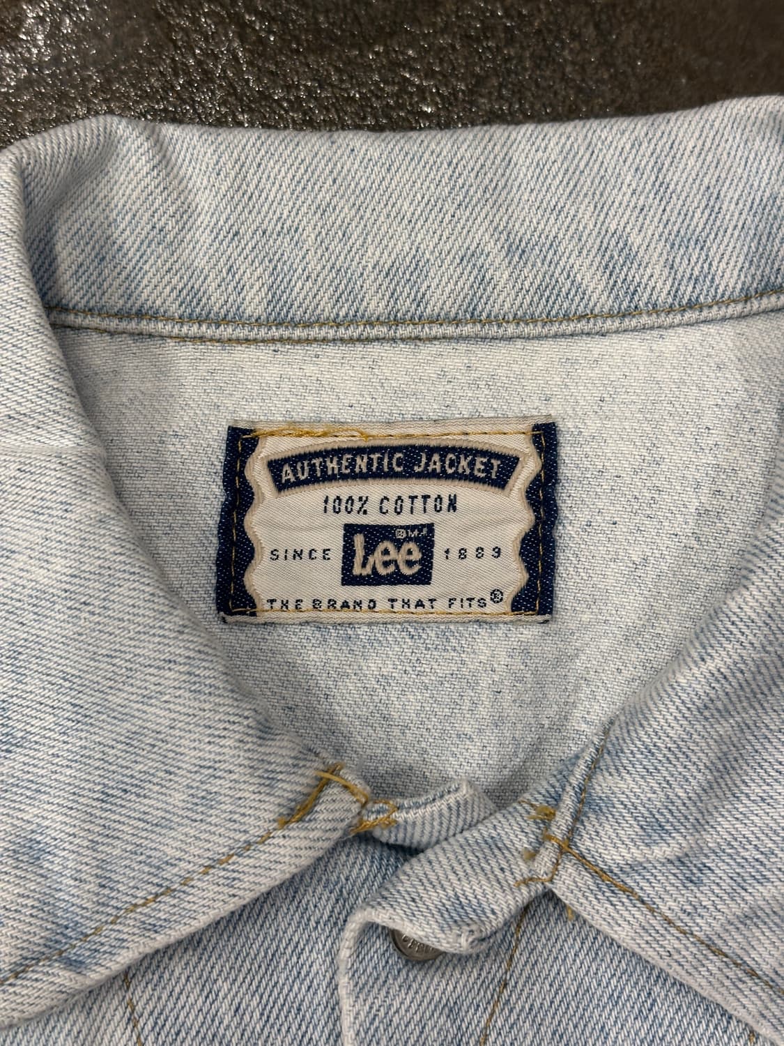 90s Lee 데님 트러커 자켓 상품이미지3