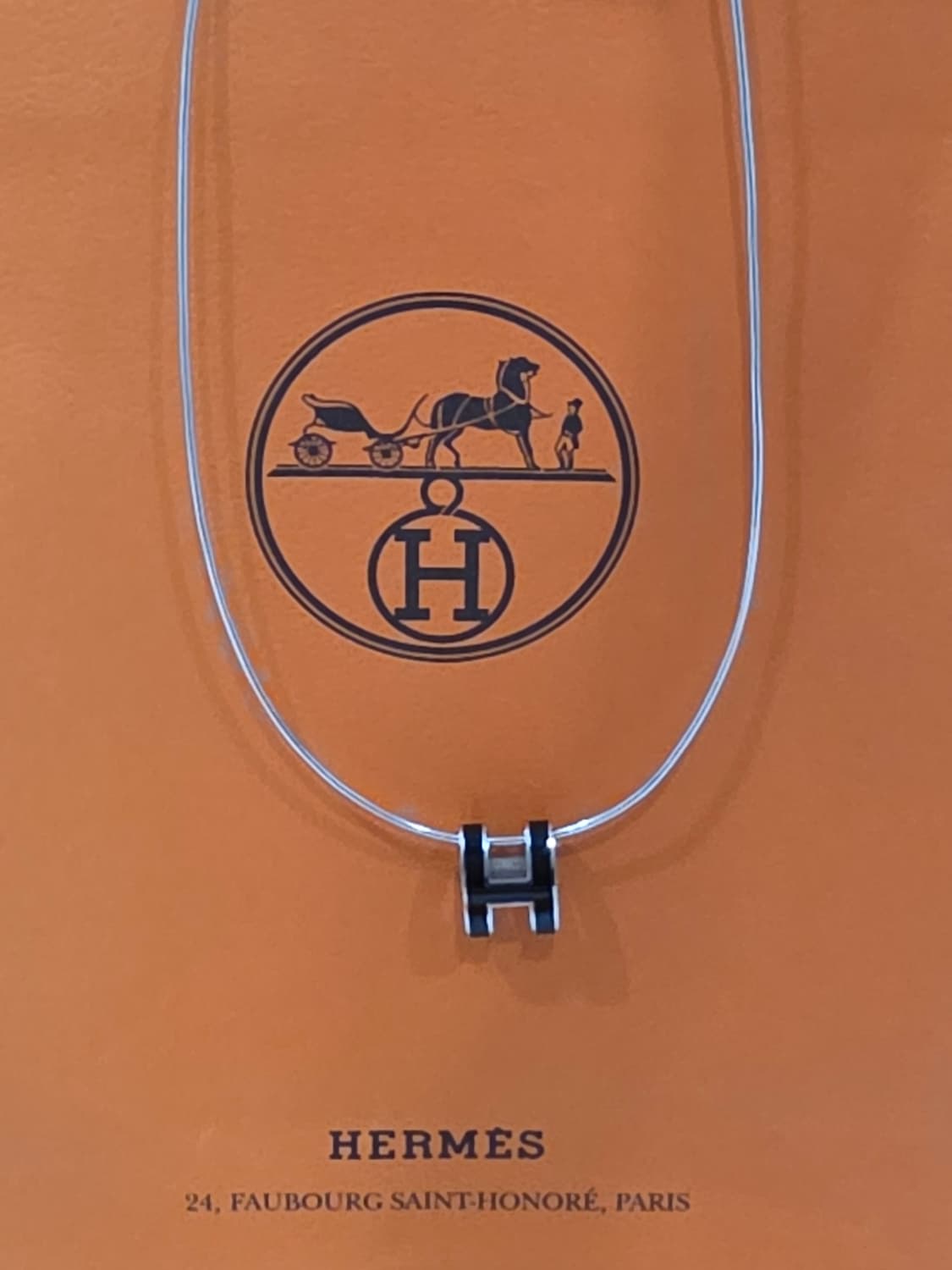 에르메스 팝아슈 레귤러사이즈 블랙 실버 상품이미지1