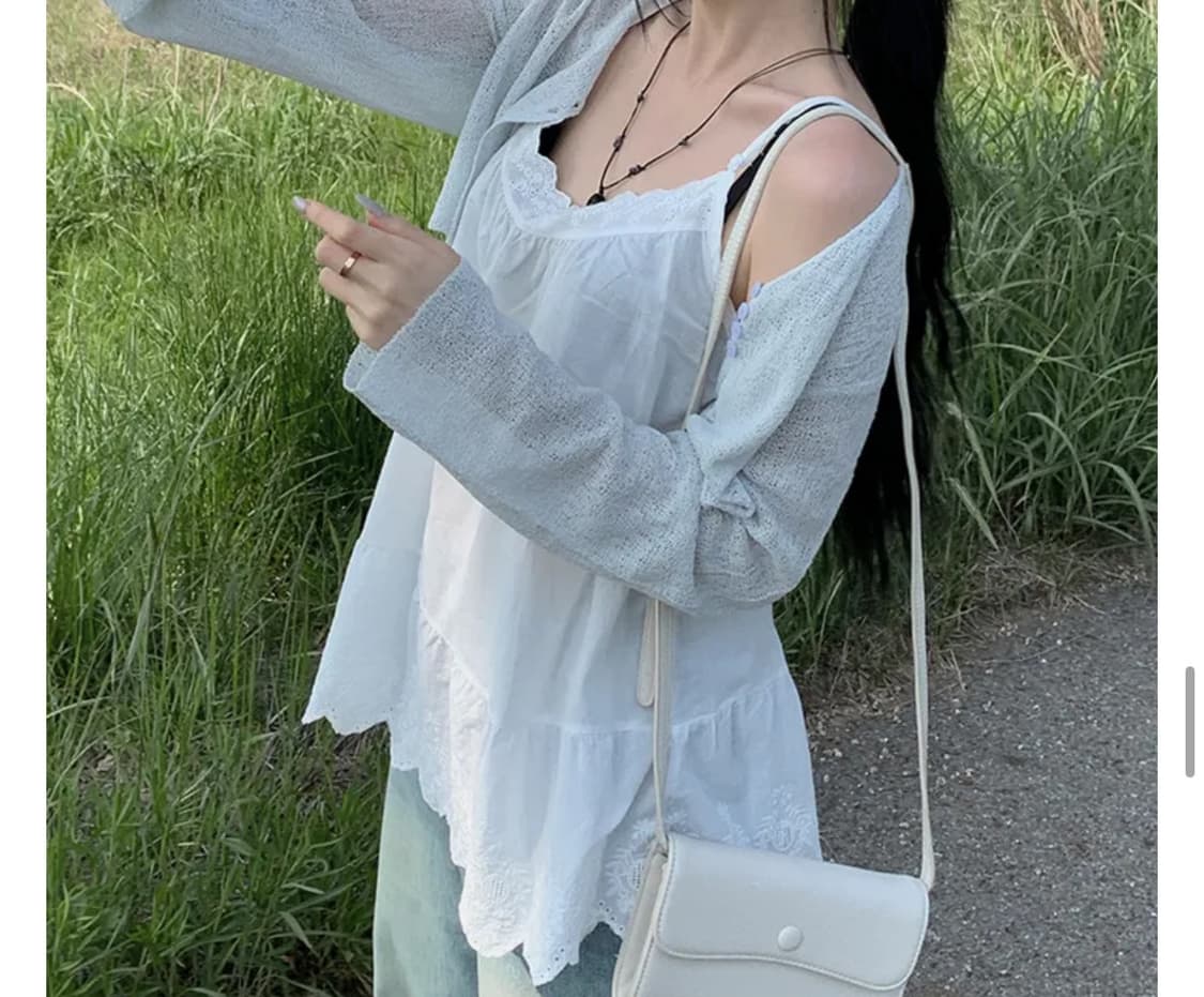 청순여리 나시 가디건세트 상품이미지2