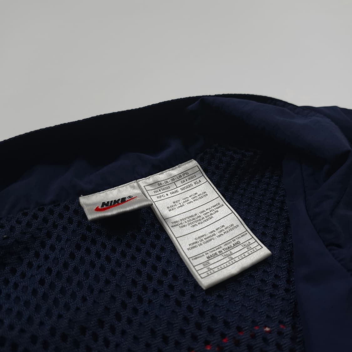 90s 나이키 USA 올드스쿨 성조기 빅로고 자켓 상품이미지7
