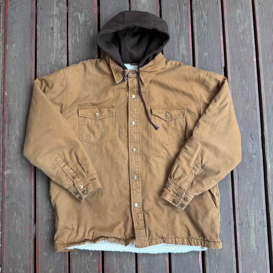 빈티지 후드 워크자켓 상품이미지2