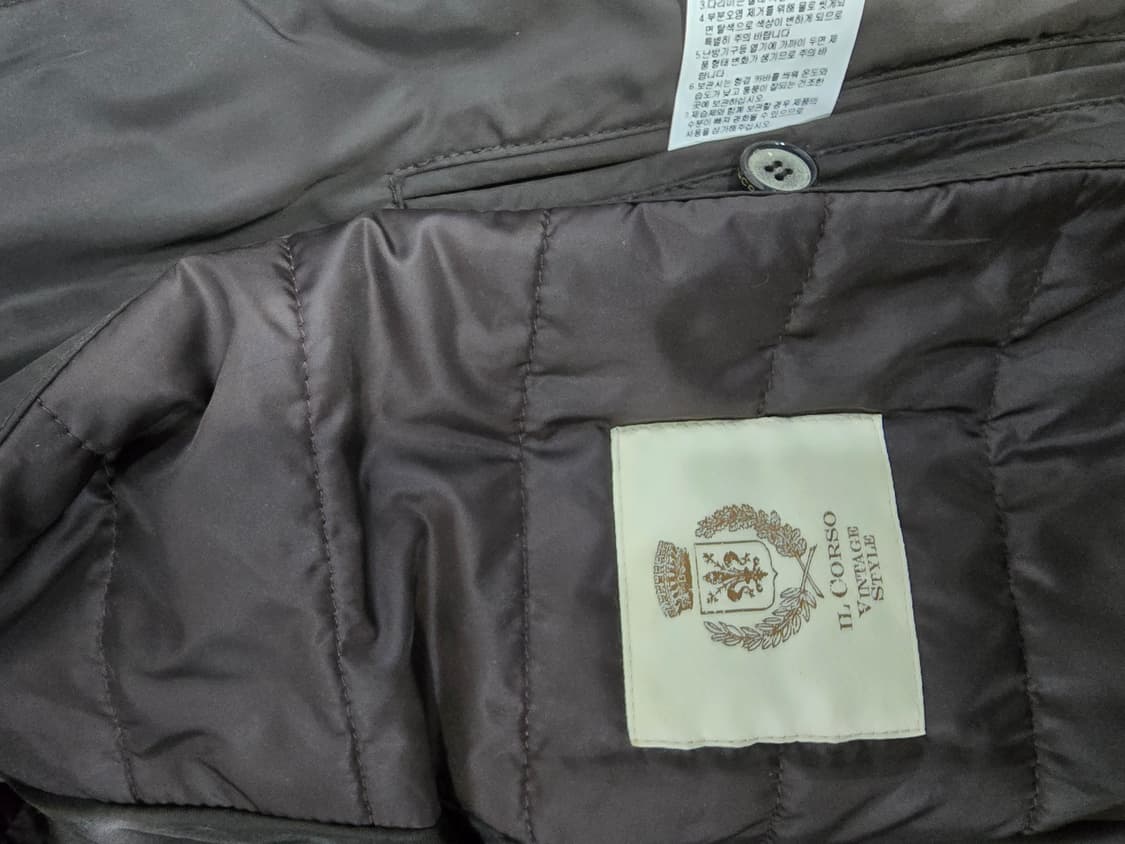 LG 패션 일꼬르소 양가죽 덕다운 패딩 L 상품이미지5