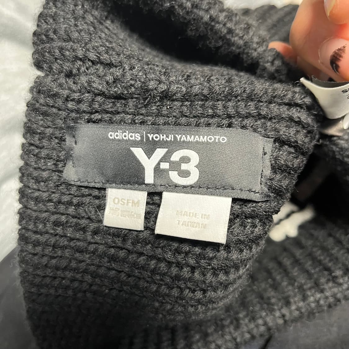 Y-3 요지 야마모토 청키 니트 비니 상품이미지3