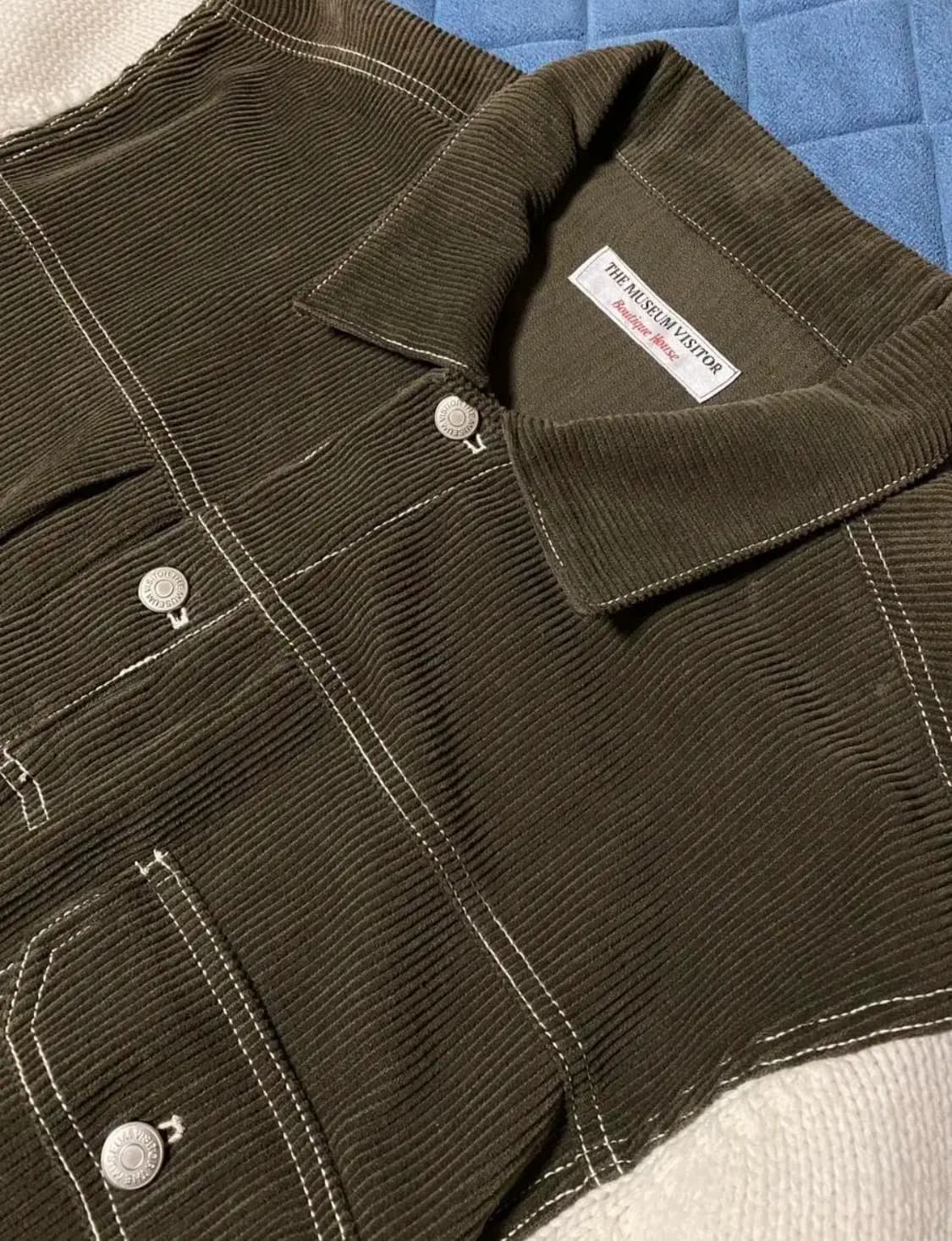 더뮤지엄비지터 코듀로이 자켓L 상품이미지2