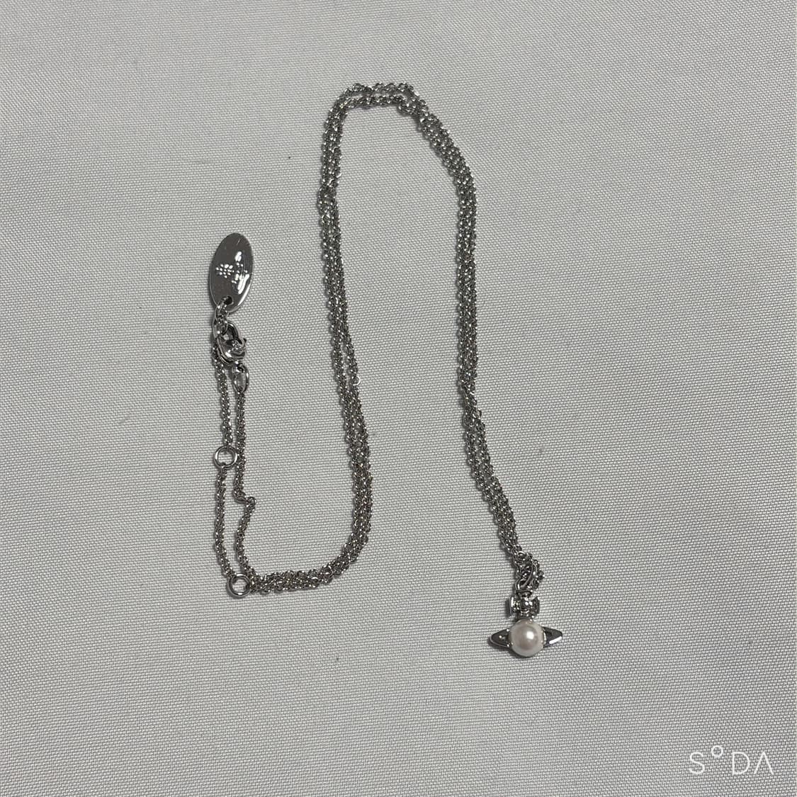 비비안 웨스트우드 발비나 펄 펜던트 목걸이 상품이미지1