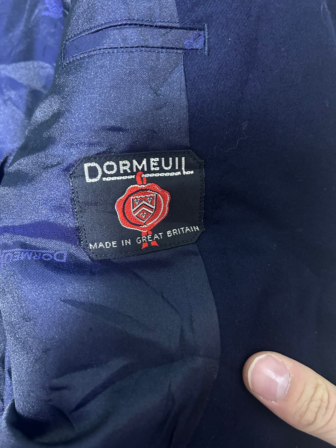 영국제 도미유원단 더블 블레이저 사이즈 105 상품이미지3