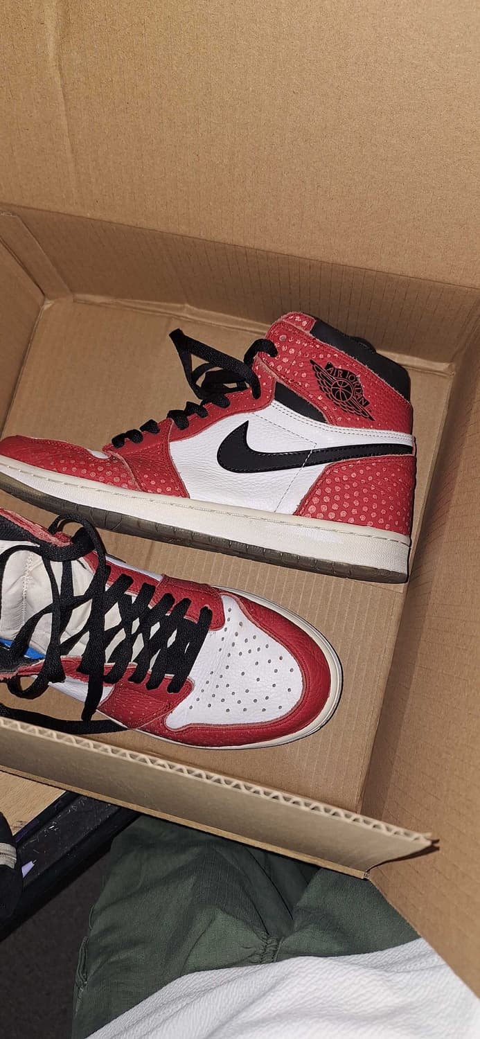 [정품] [275] 조던1 시카고 스파이더맨 오리진스토리 상품이미지1