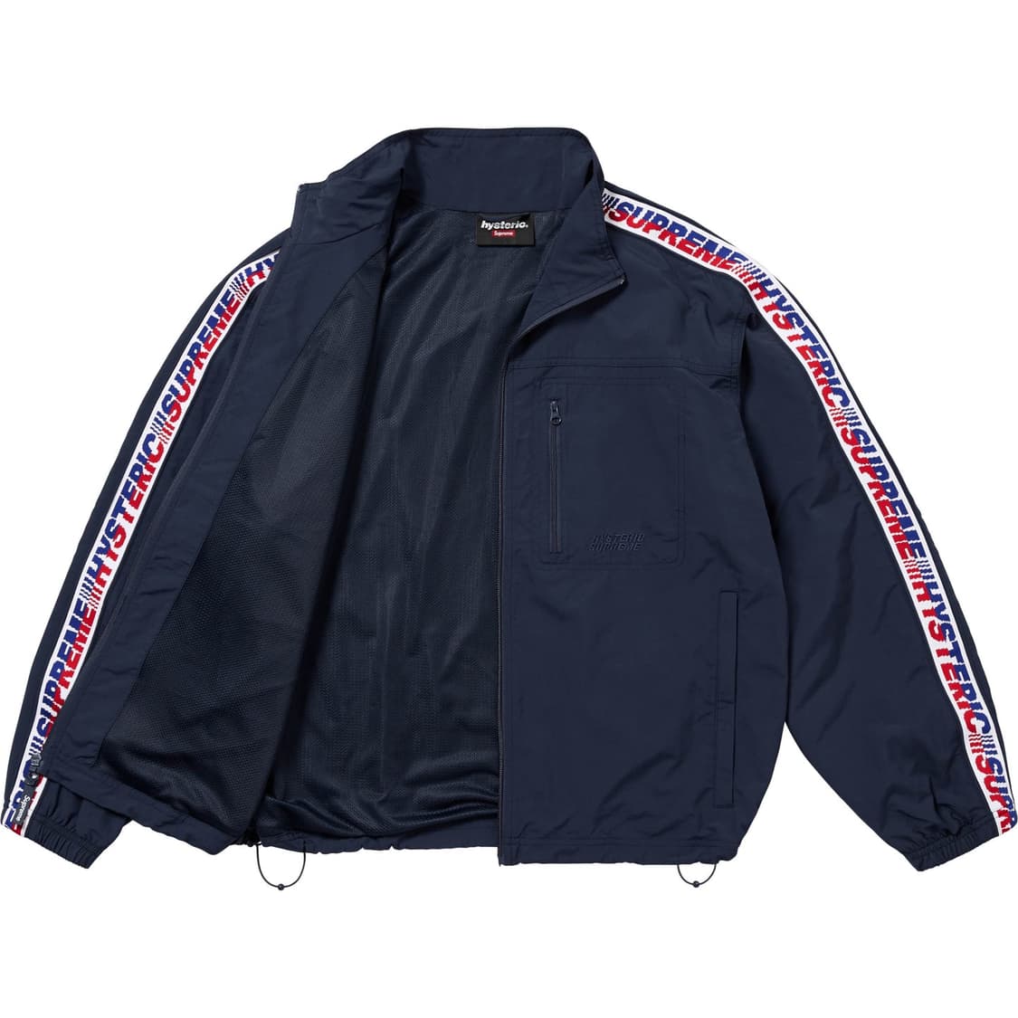 슈프림 x 히스테릭 글래머 트랙 자켓 네이비 - 24FW M 상품이미지2