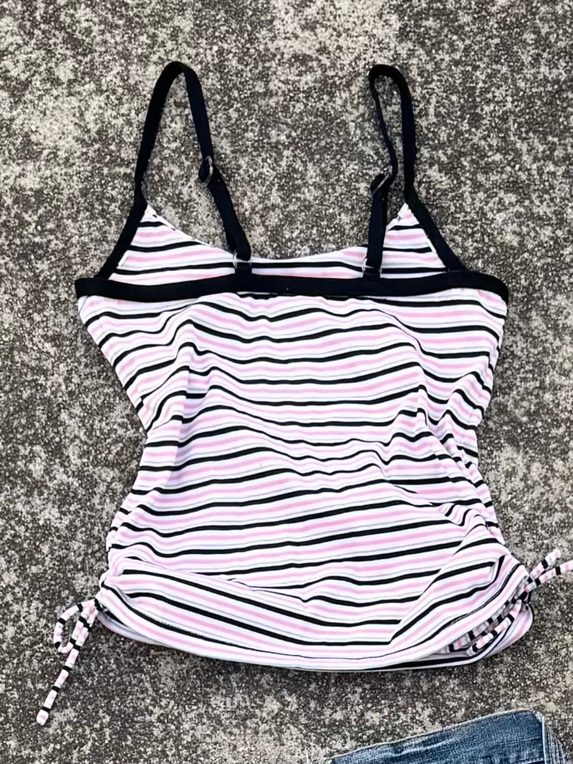 Crop shirring sleeveless 상품이미지4