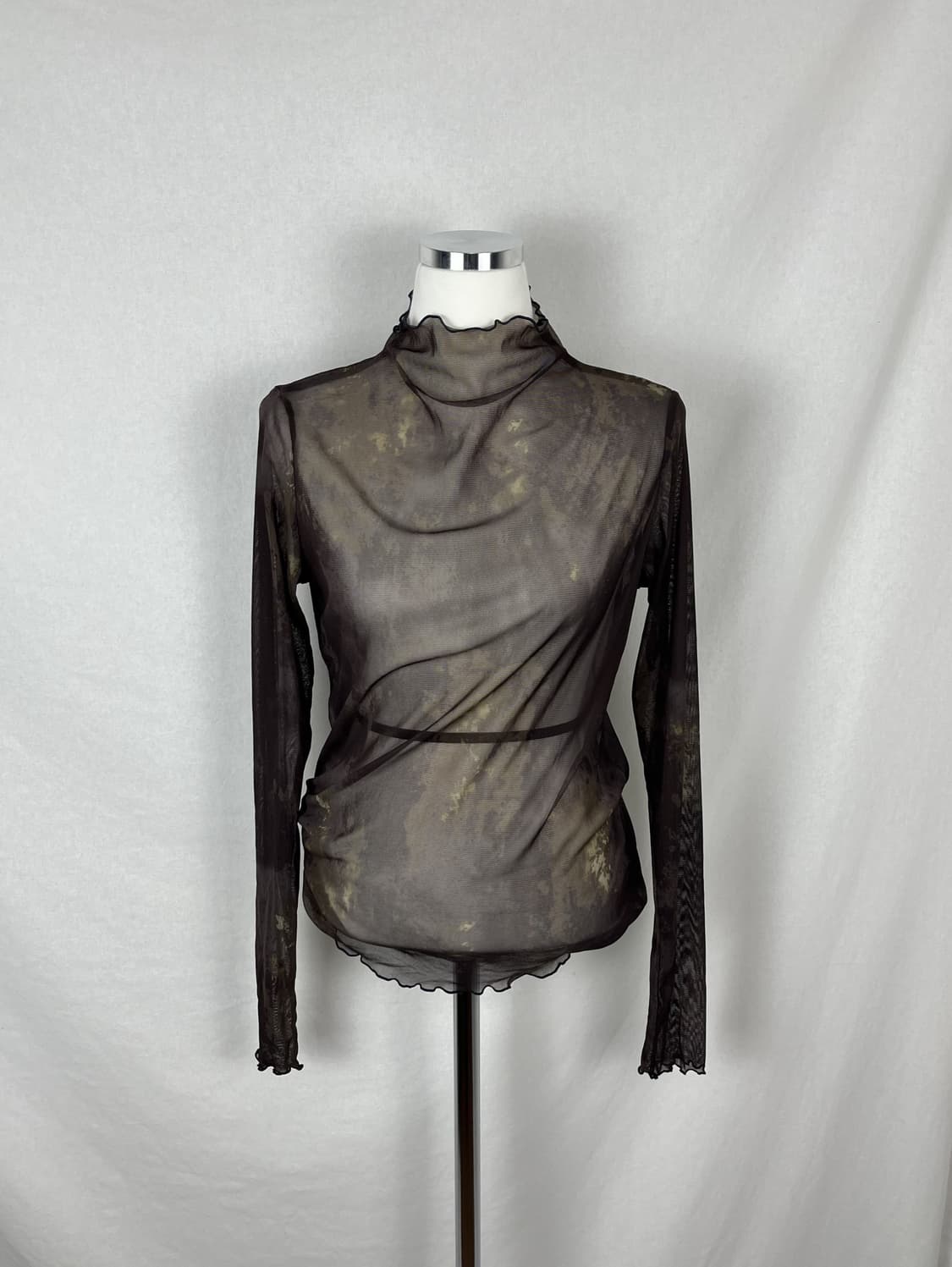 Vintage 시스루 롱슬리브  상품이미지1