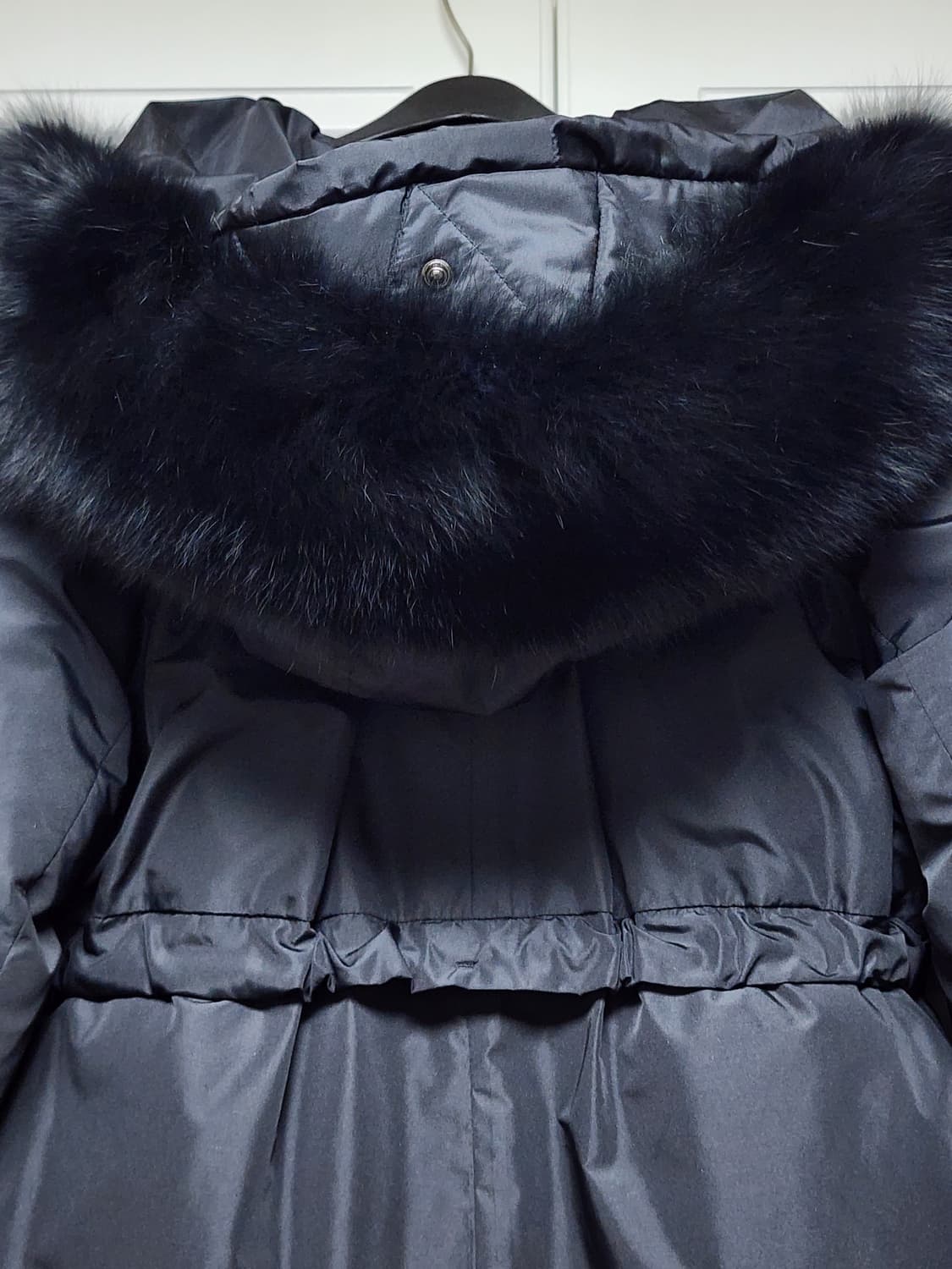 더엣지 폭스 퍼  오리털 롱 패딩 상품이미지3