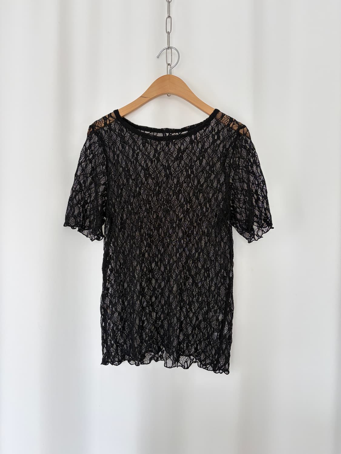 LUTIQUE see through lace top   상품이미지1