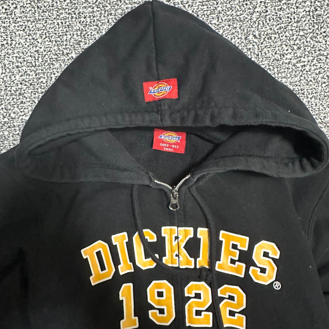 (S) 디키즈 1922 블랙 후드집업 상품이미지2