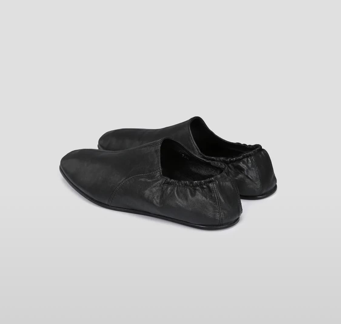 270) DIVEIN - LOOSED FLAT SHOES (BLACK) 상품이미지2