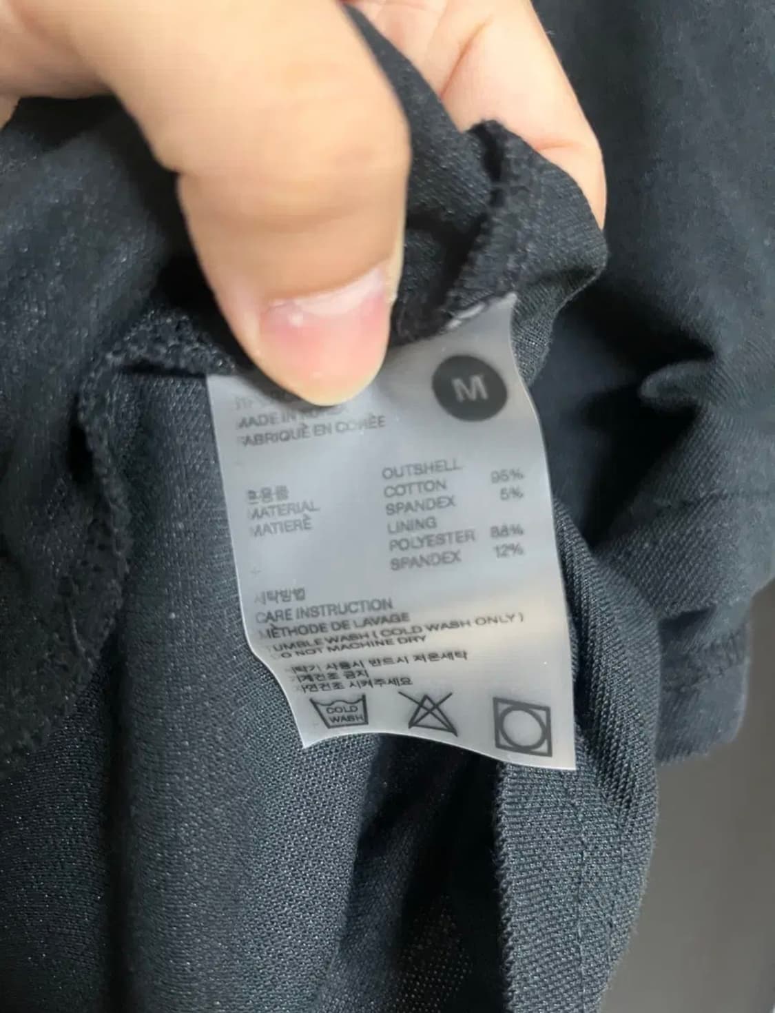 51퍼센트 Pierce Daddy PK T-Shirt 블랙 (M) 새상품 상품이미지6