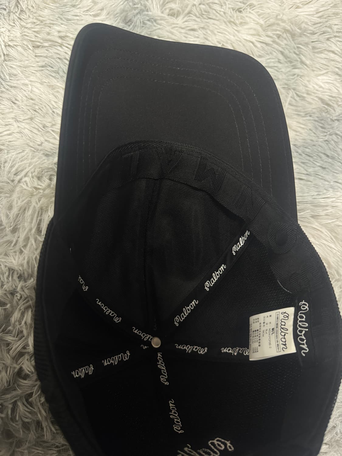 말본 골프 매쉬볼캡 거의새것  상품이미지5