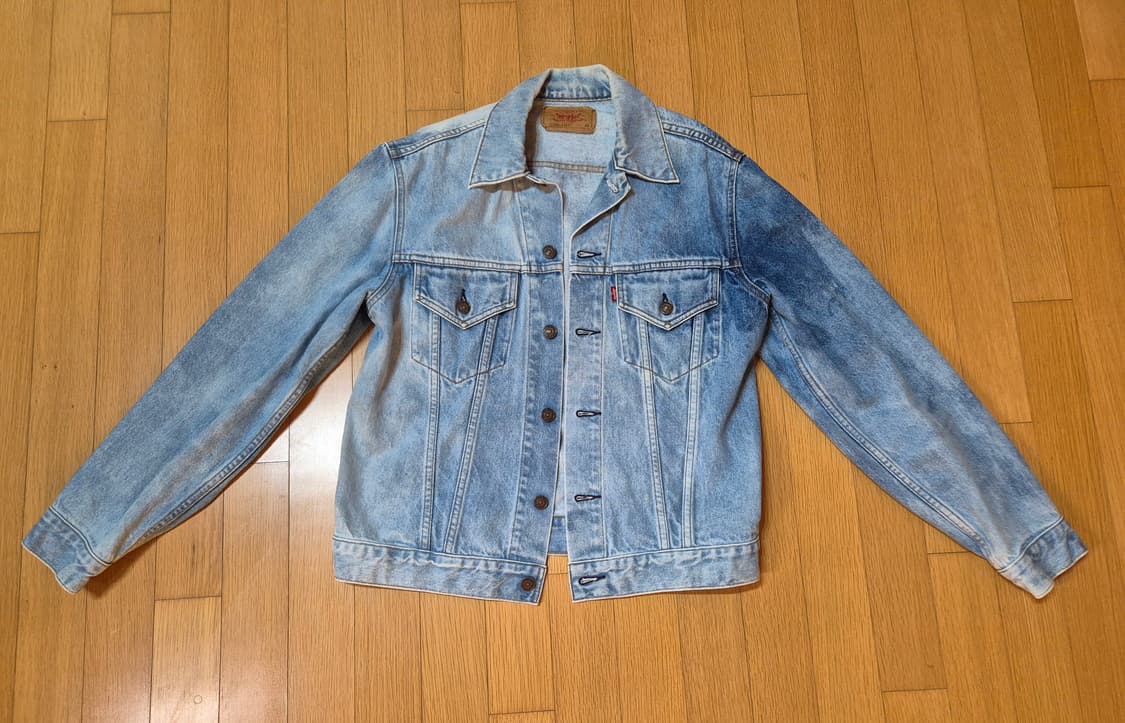 90s 리바이스 필리핀제 70505 데님 트러커 자켓 상품이미지1