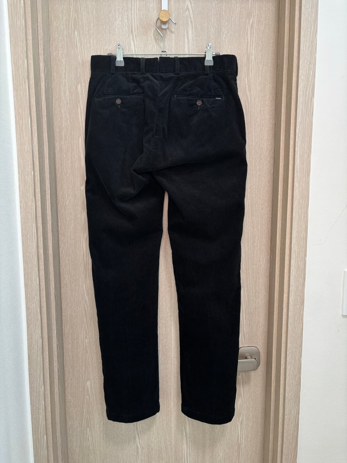 폴로 클래식핏 코듀로이 치노팬츠30"/블랙 상품이미지3