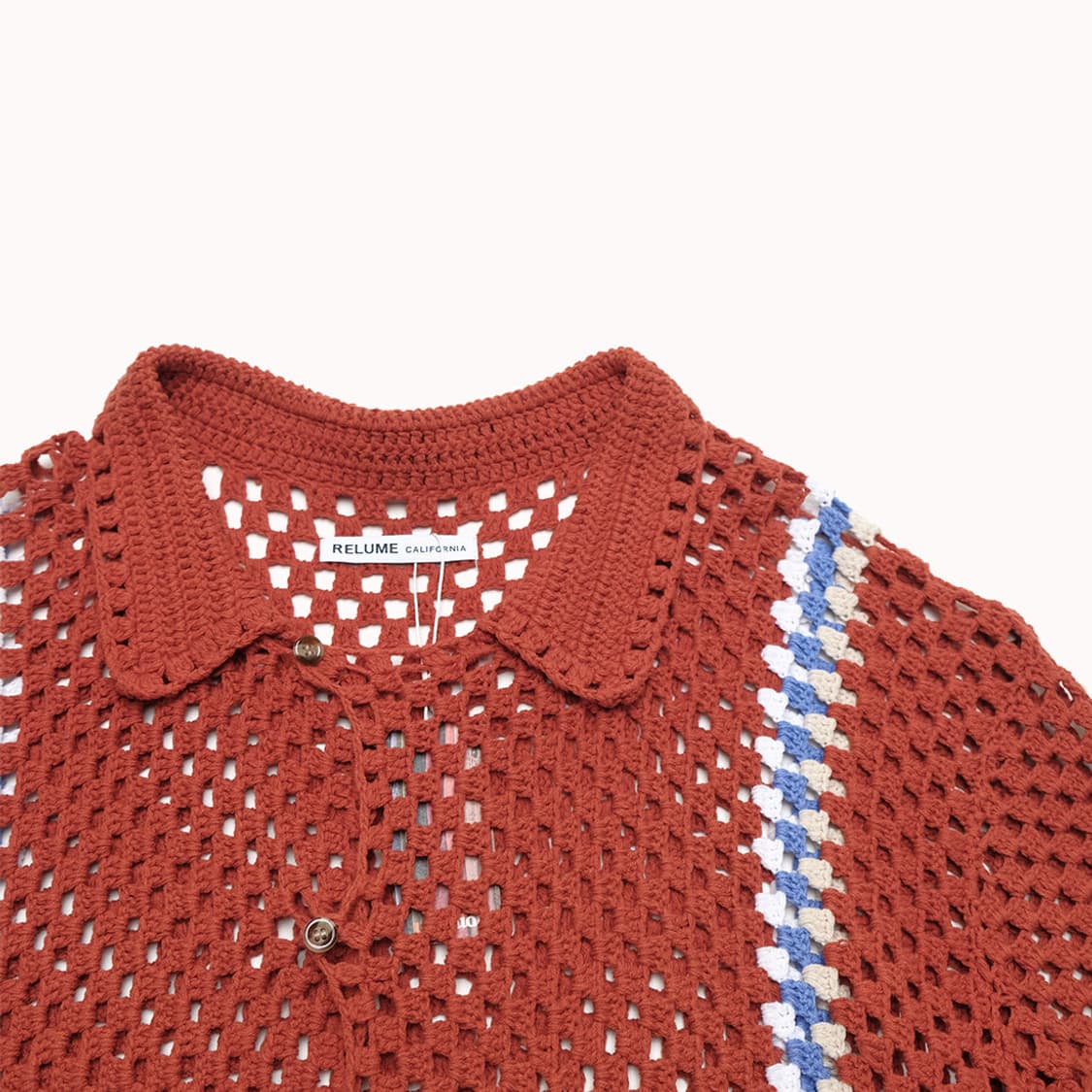 crochet knit shirt 상품이미지3