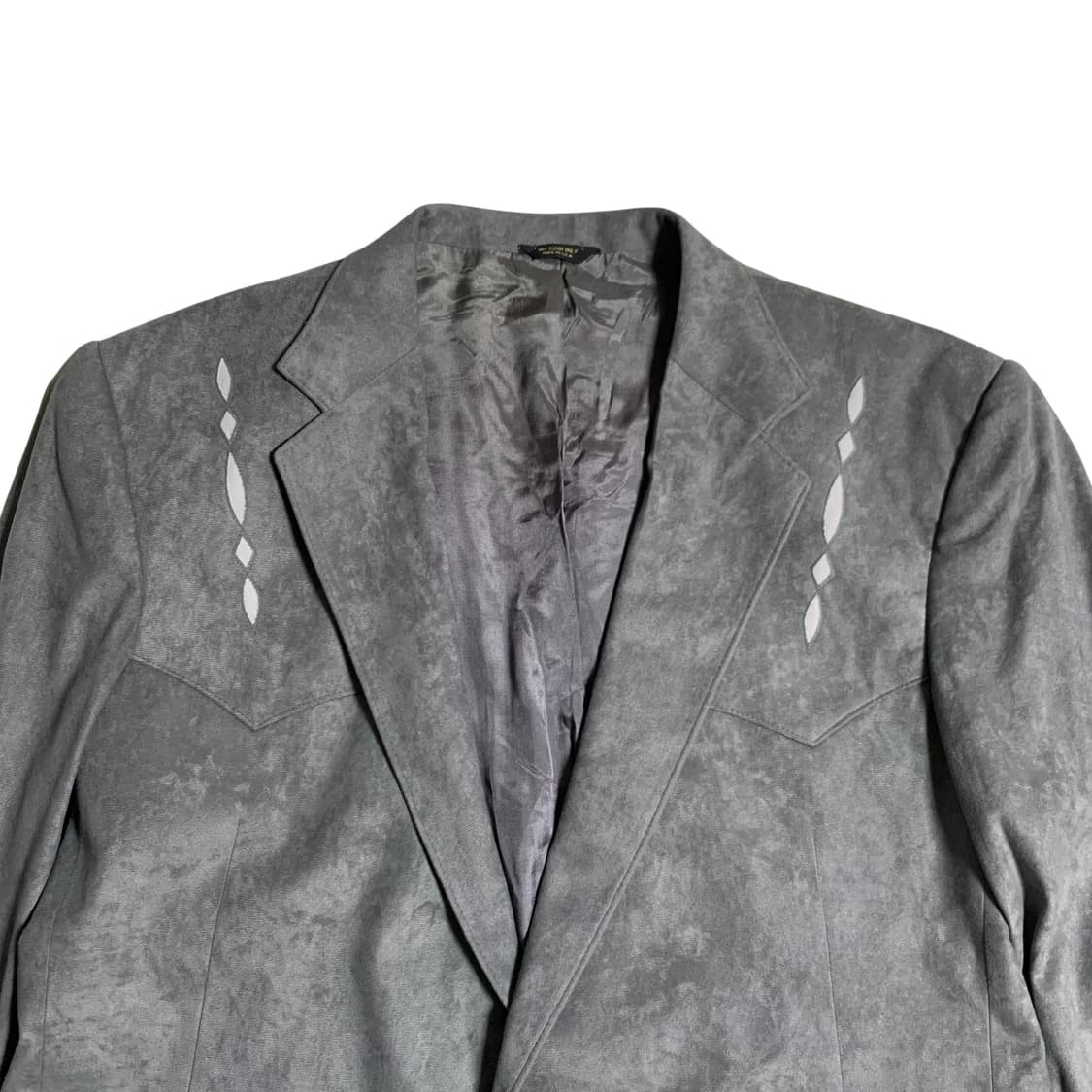 [XL] Pagano West Grey Faux Suede jacket 상품이미지2