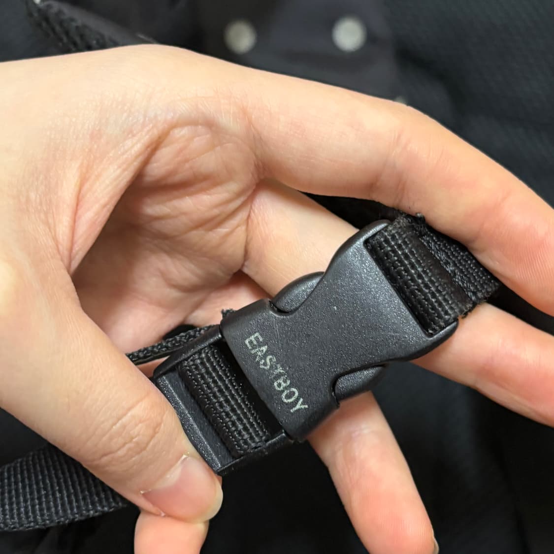 이스트보이 그레이 블랙 도트 백팩 배낭 노트북 가방 빈티지 모리걸 레어 상품이미지6