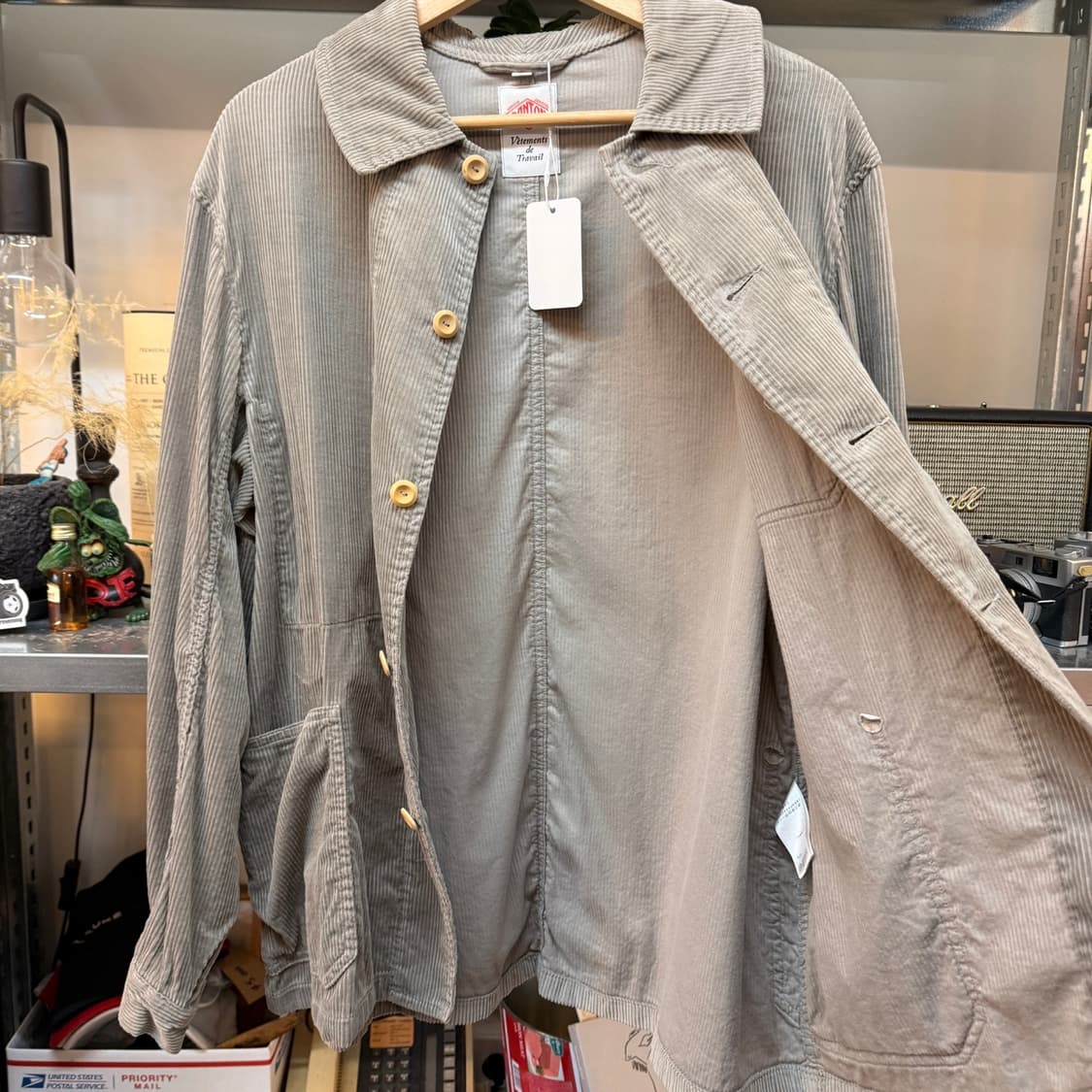 단톤 라이트 코듀로이 자켓톤 라이트 코듀로이 자켓 40 상품이미지6