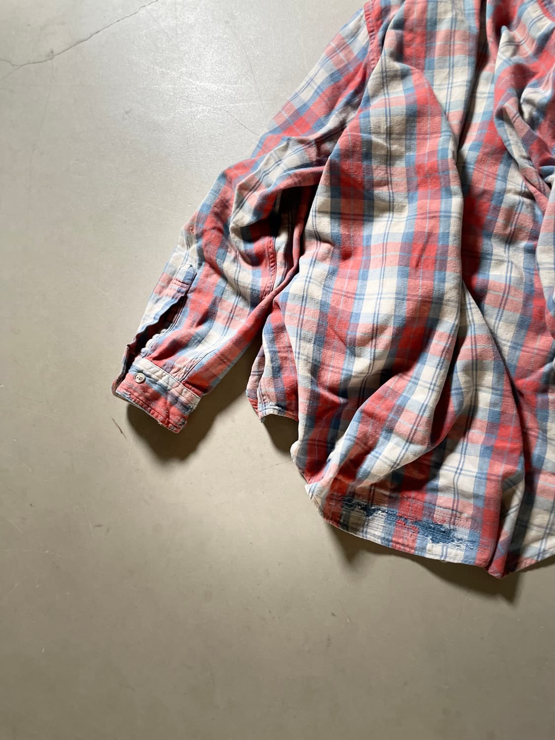 Pepsi Cola Vintage Check Shirt 상품이미지3