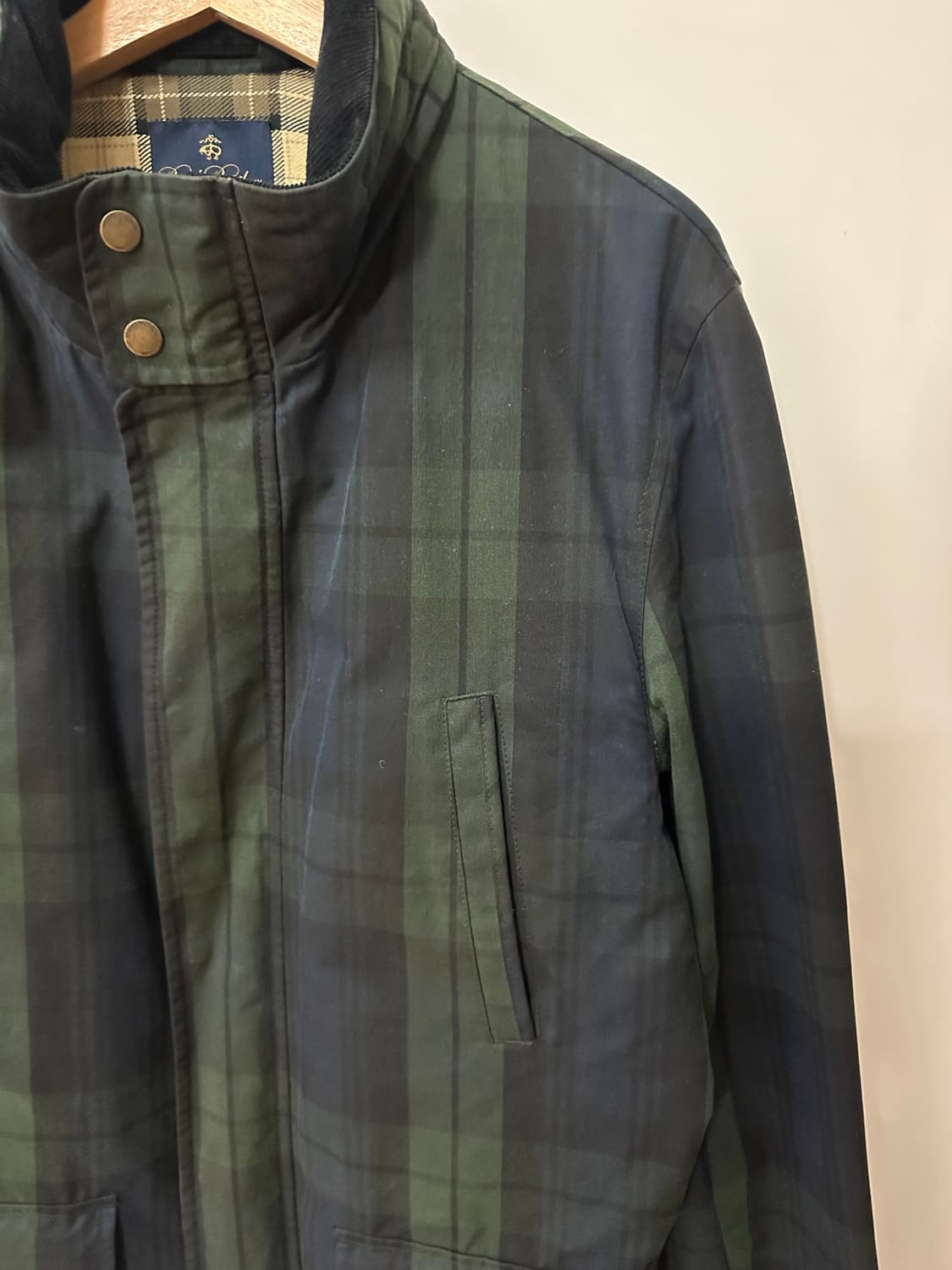 브룩브라더스 체크 자켓 M 상품이미지3