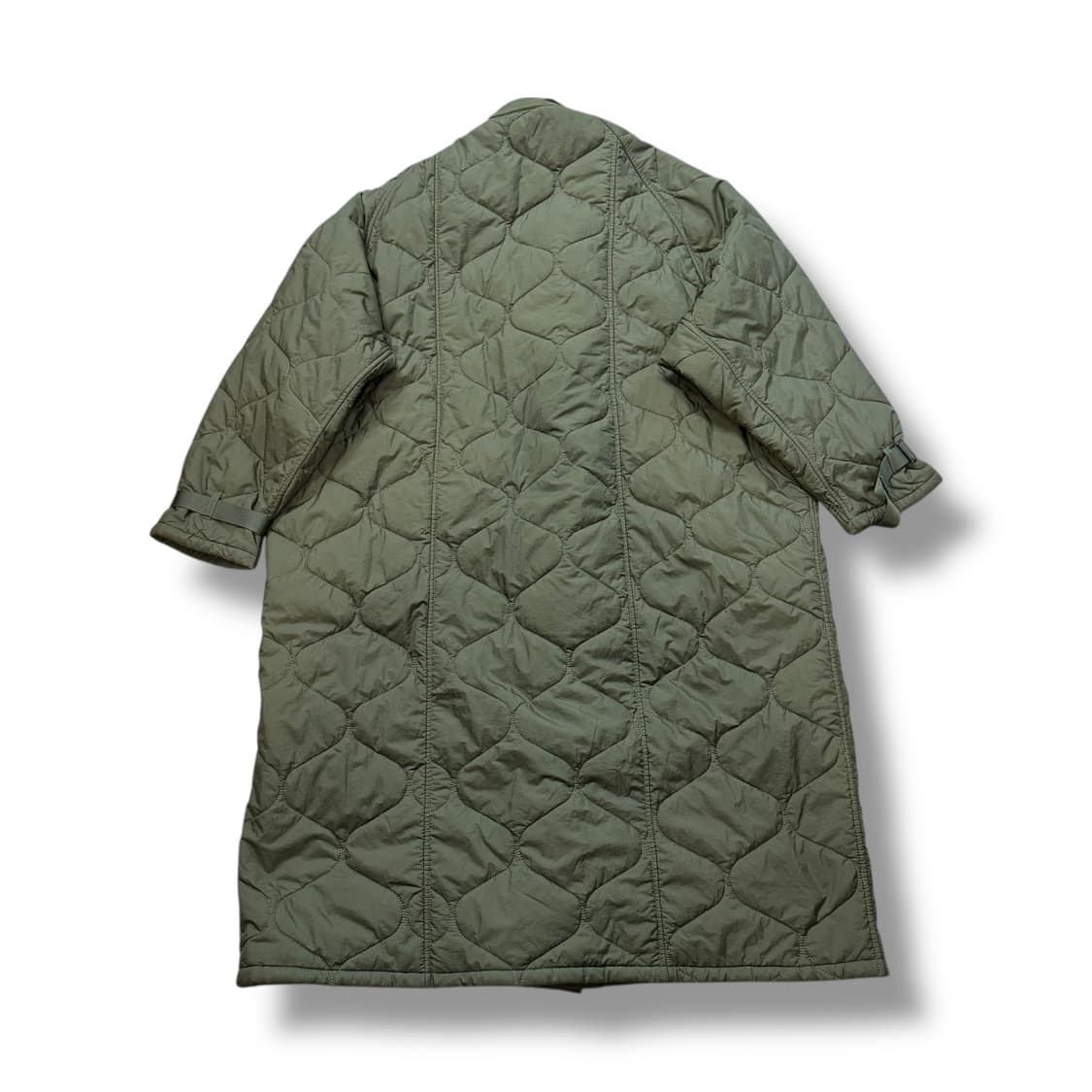 YSTD 오버사이즈 퀄팅 롱 자켈 상품이미지3