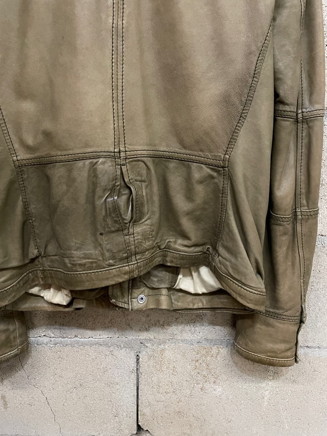 디젤 유틸리티 양가죽 자켓 상품이미지8