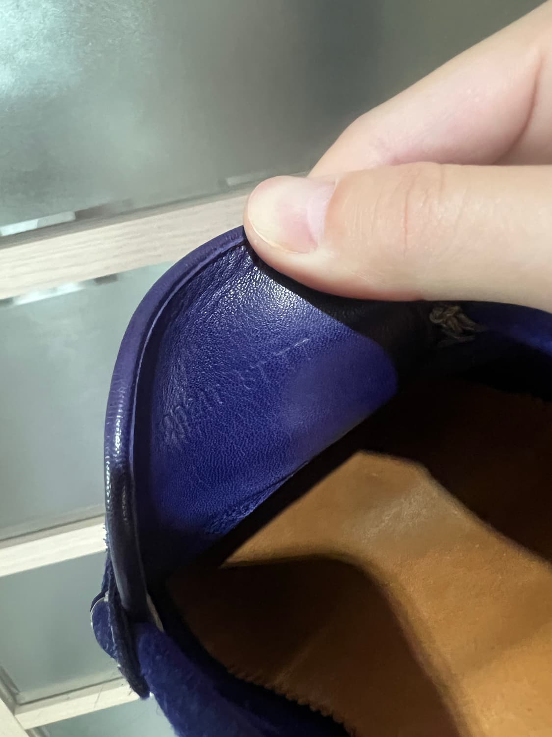 톰포드/ 스웨이드 로퍼 블루 / 8t 상품이미지6