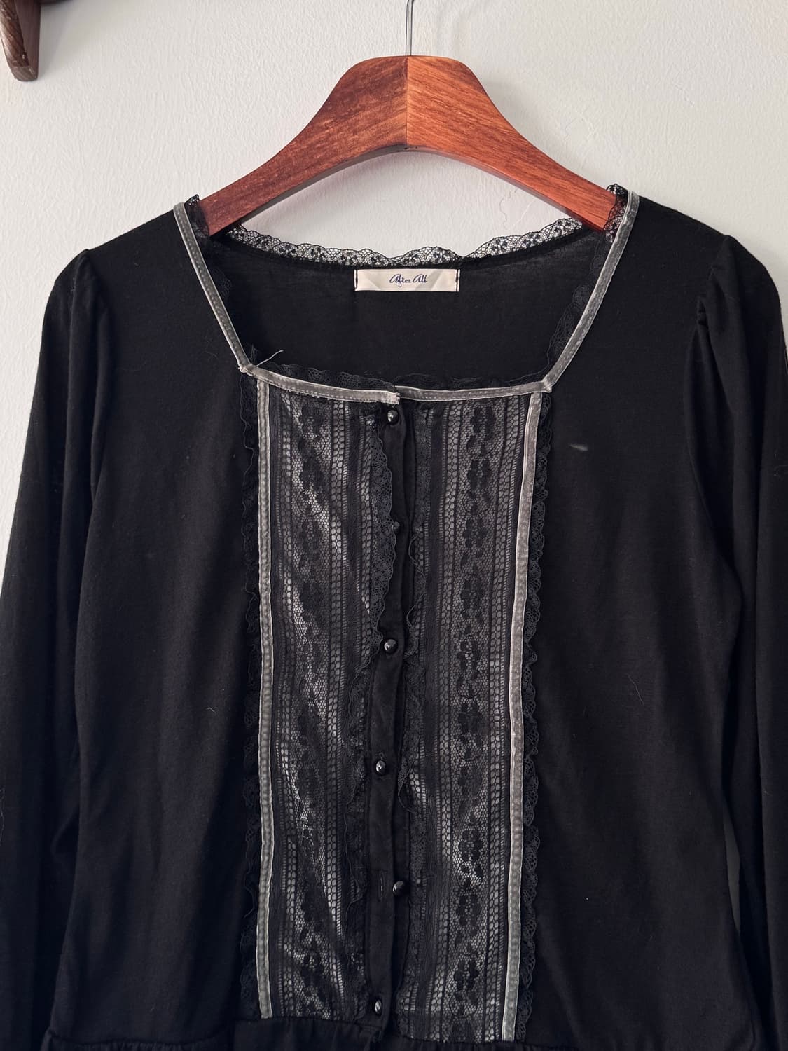 black lace top 상품이미지2