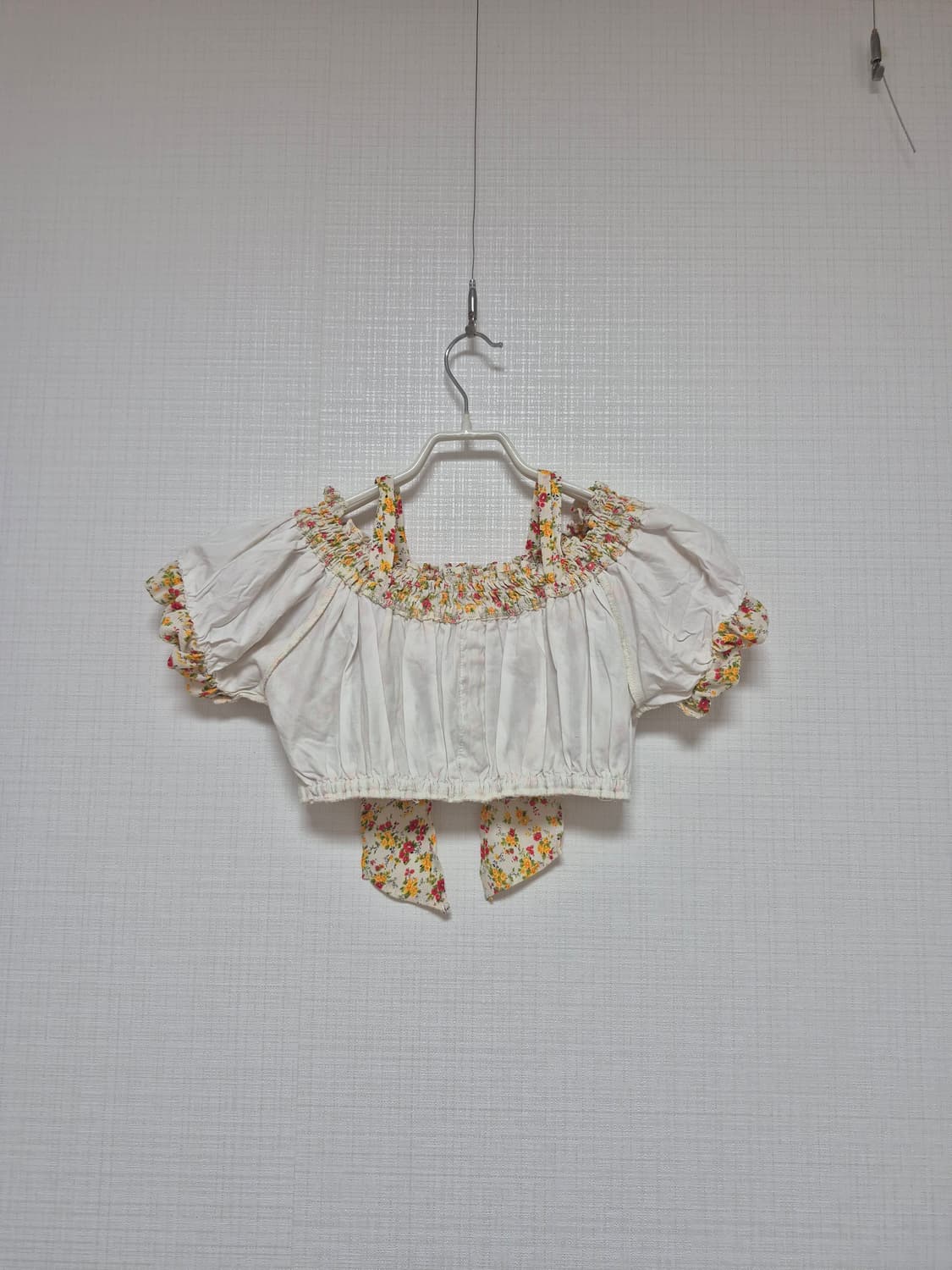 리즈리사 샘플 히메갸루 플라워 크롭탑  상품이미지4