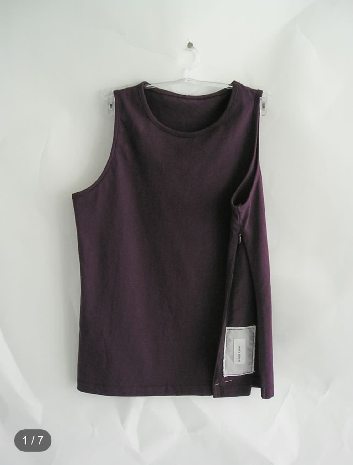 (예약중) eonts 사이드 지퍼 코튼 탑 상품이미지1