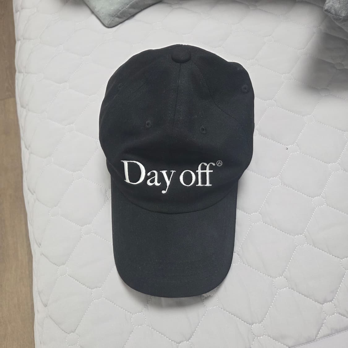 에이카화이트 데이오프 볼캡 블랙 day off cap black os 상품이미지2
