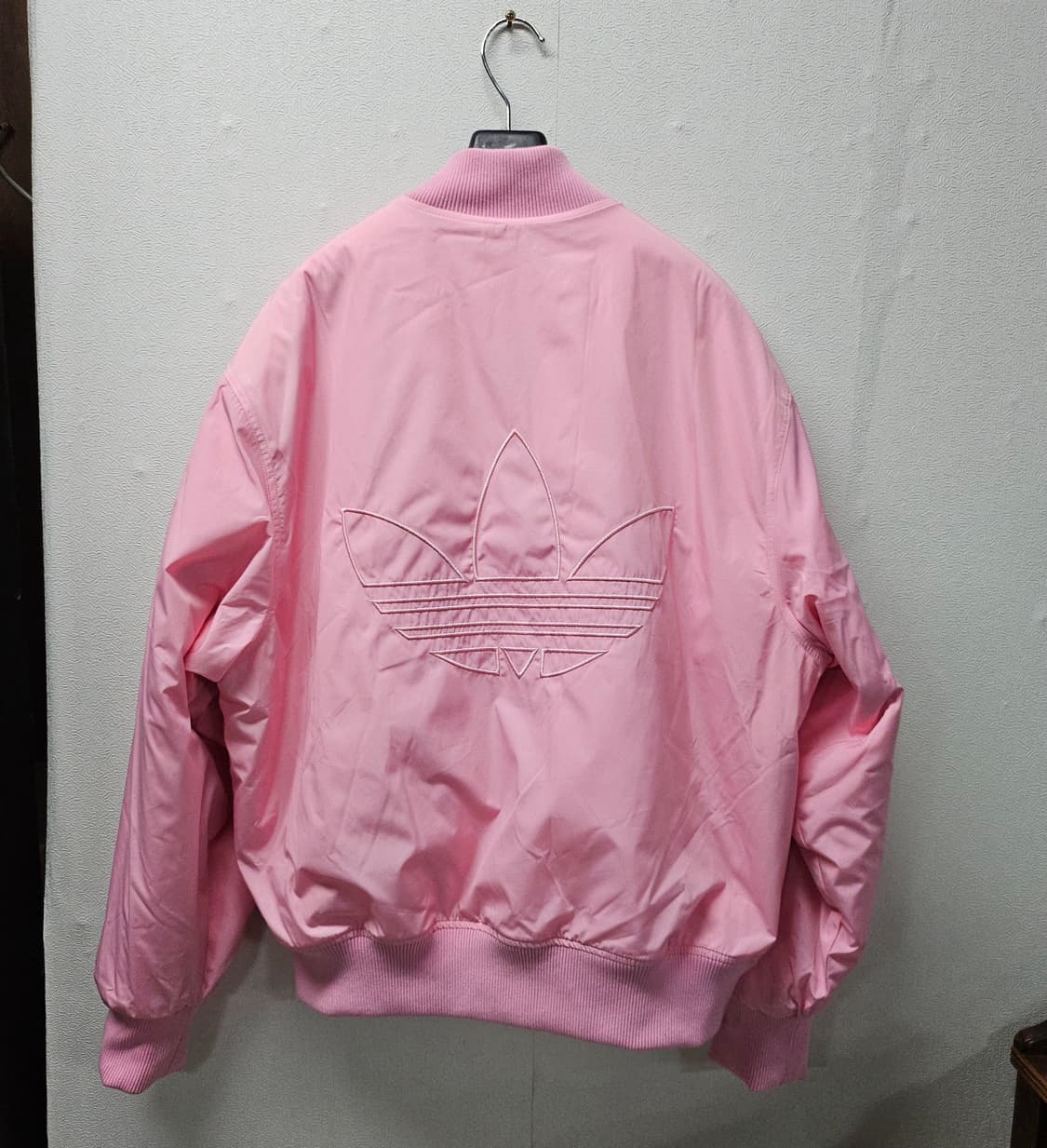 아디다스 리버시블 자켓  핫핑크퍼 재킷 L 상품이미지4