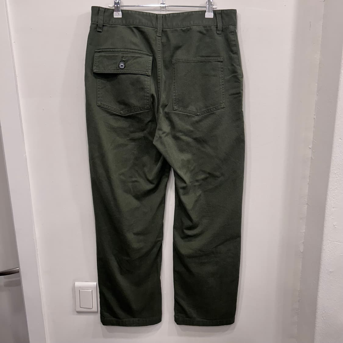 유니폼브릿지  테이퍼드핏 헤비코튼 퍼티그팬츠 상품이미지5