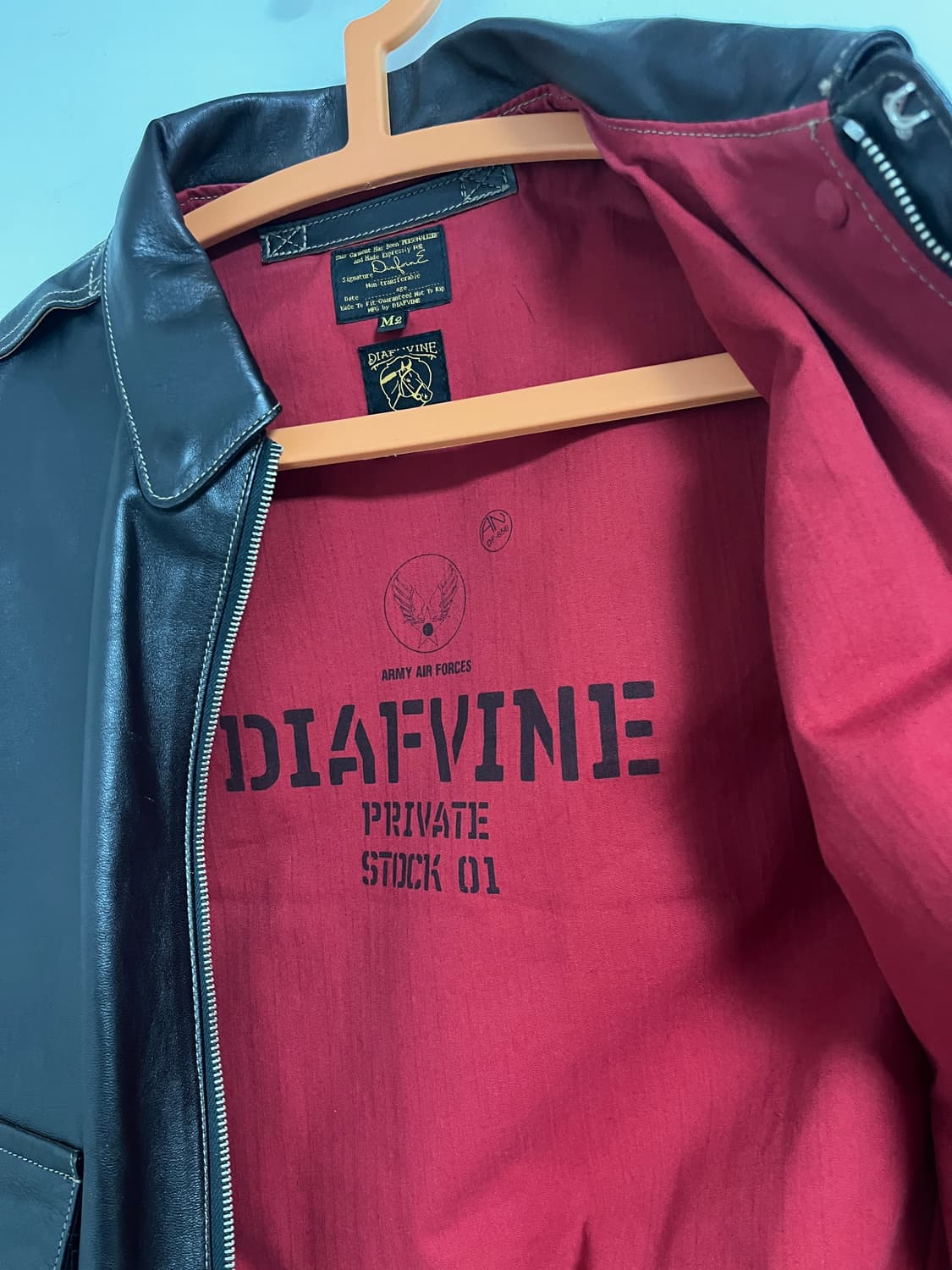 A-2 가죽 자켓 M2 상품이미지4